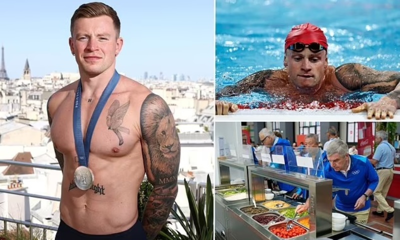 Olympians Have Found Worms in Their Food at 2024 Paris Games, Swimming Silver Medalist Reveals