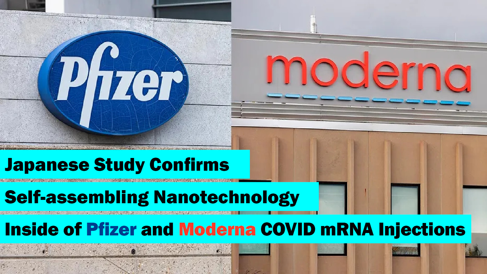 Japanese Study Confirms Self-assembling Nanotechnology Inside of Pfizer and Moderna COVID mRNA Injections