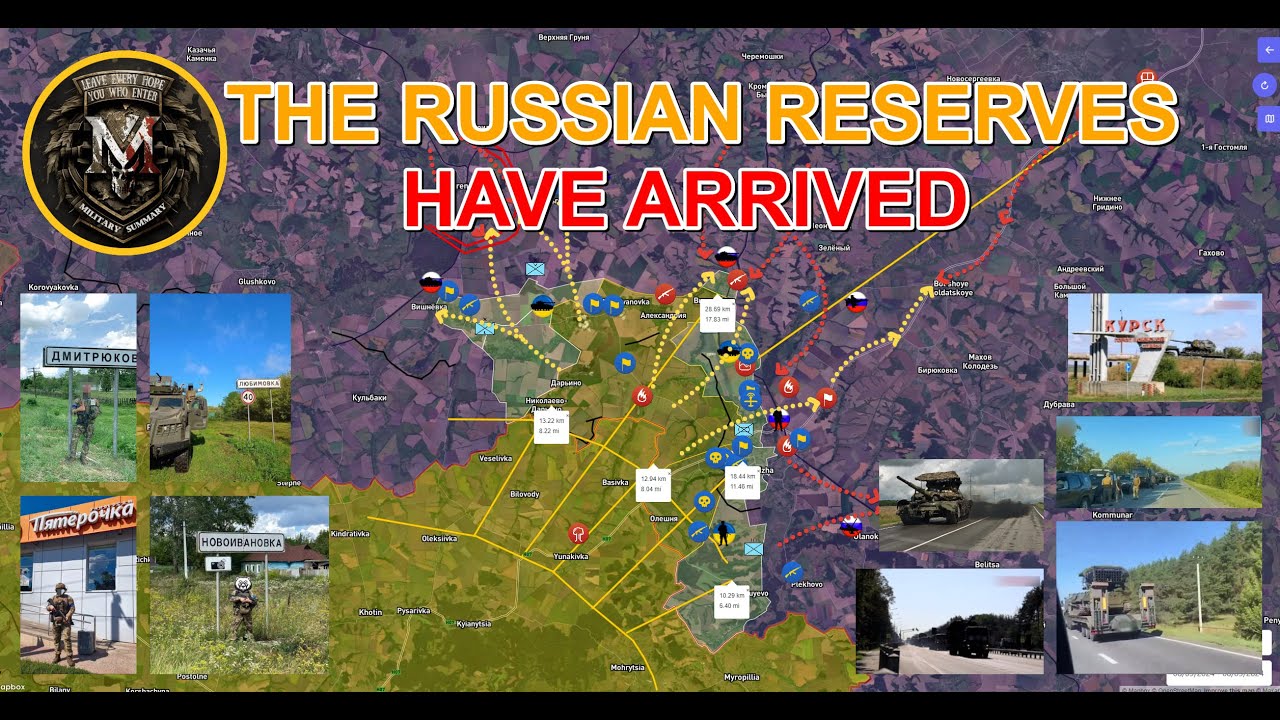 The Heat Chaotic Battles In The Kursk Region More Forces Are Coming Military Summary 2024.08.09