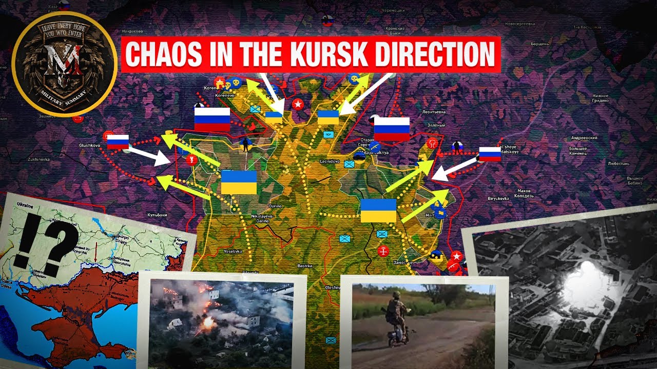 The Heat Total Chaos In The Kursk Direction Insane Clashes Continue Military Summary 2024.08.20