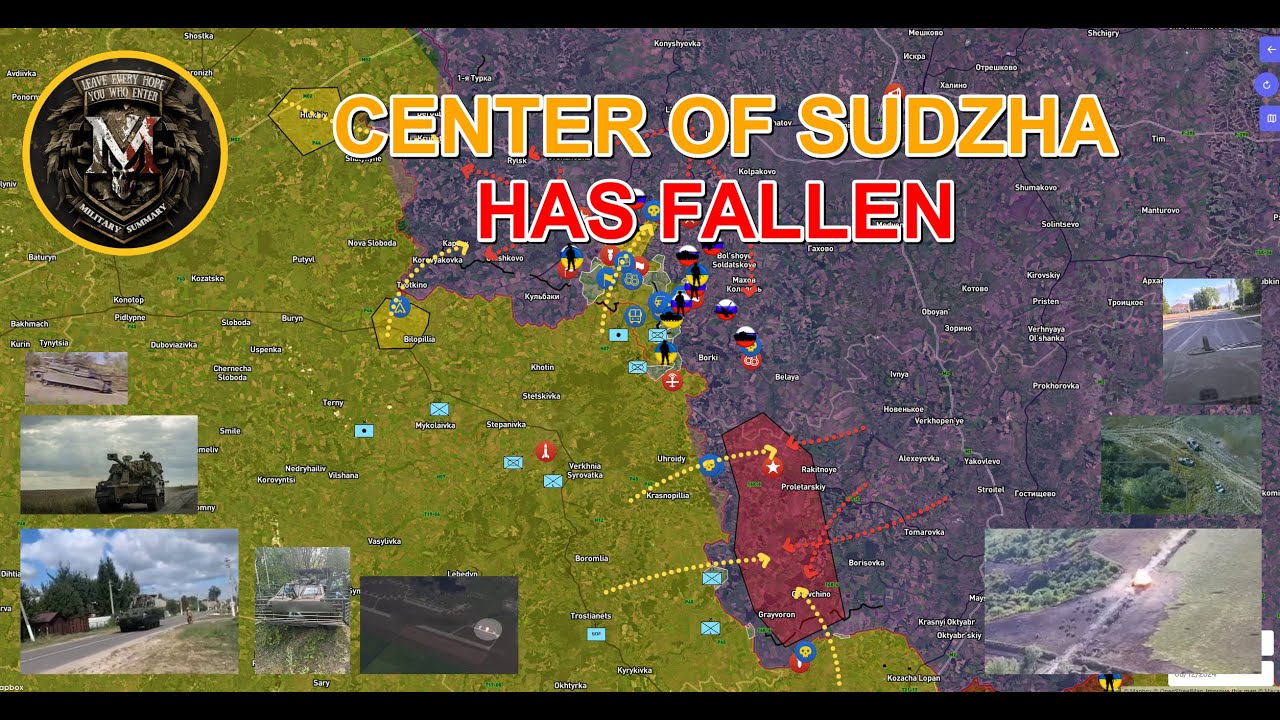 The Heat Ukraine Have Captured 28 Villages The Niu York Front Collapsed Military Summary 2024.08.12