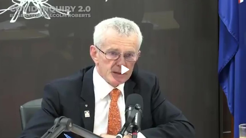 Australian Senator Malcolm Roberts Explodes Over the Global Covid Scam