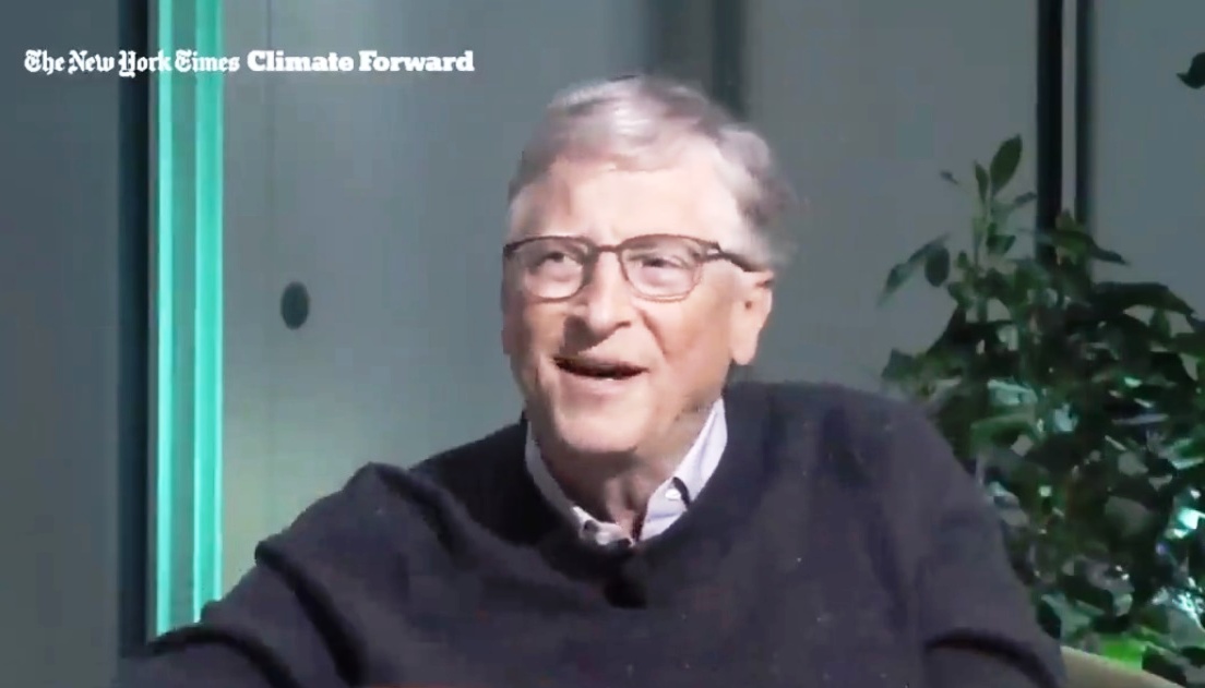 Bill Gates: “I Don’t Use Some of the Less “Proven” Approaches…I Don’t Plant Trees…that’s Complete Nonsense”