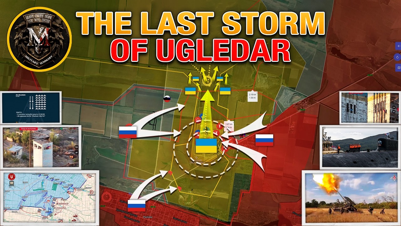 Harvest Time Dagger Fight In Vuhledar Tsukuryne On Fire Military Summary And Analysis 2024.09.25
