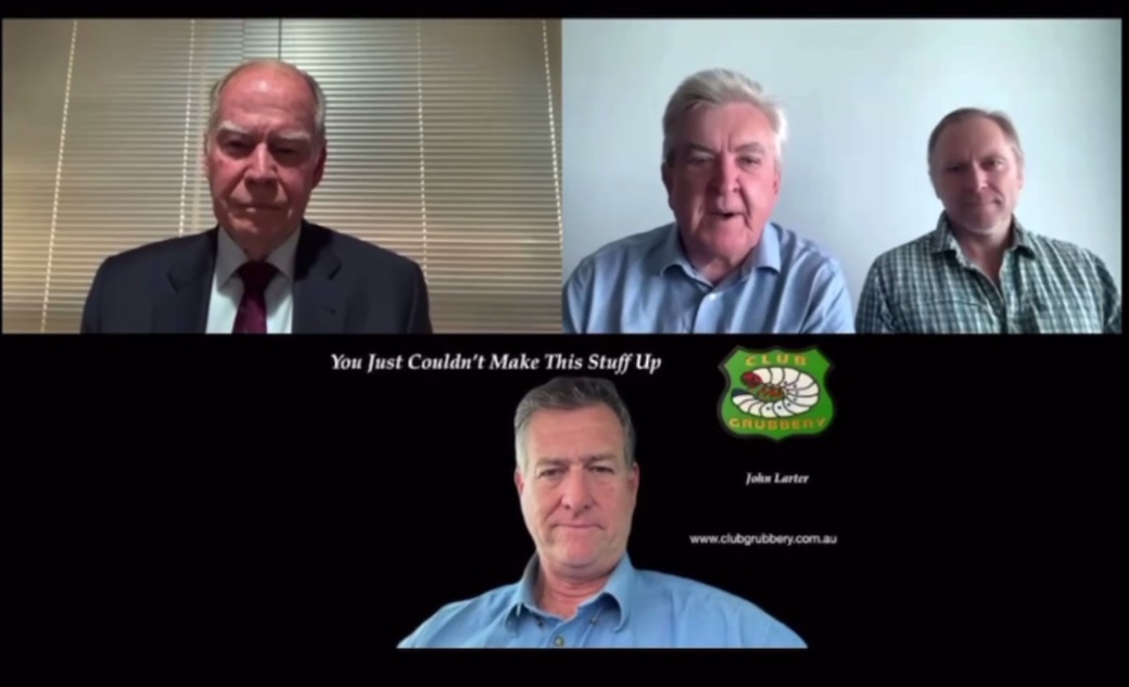 Graham and John Speak with Russell Broadbent and Adrian McRae