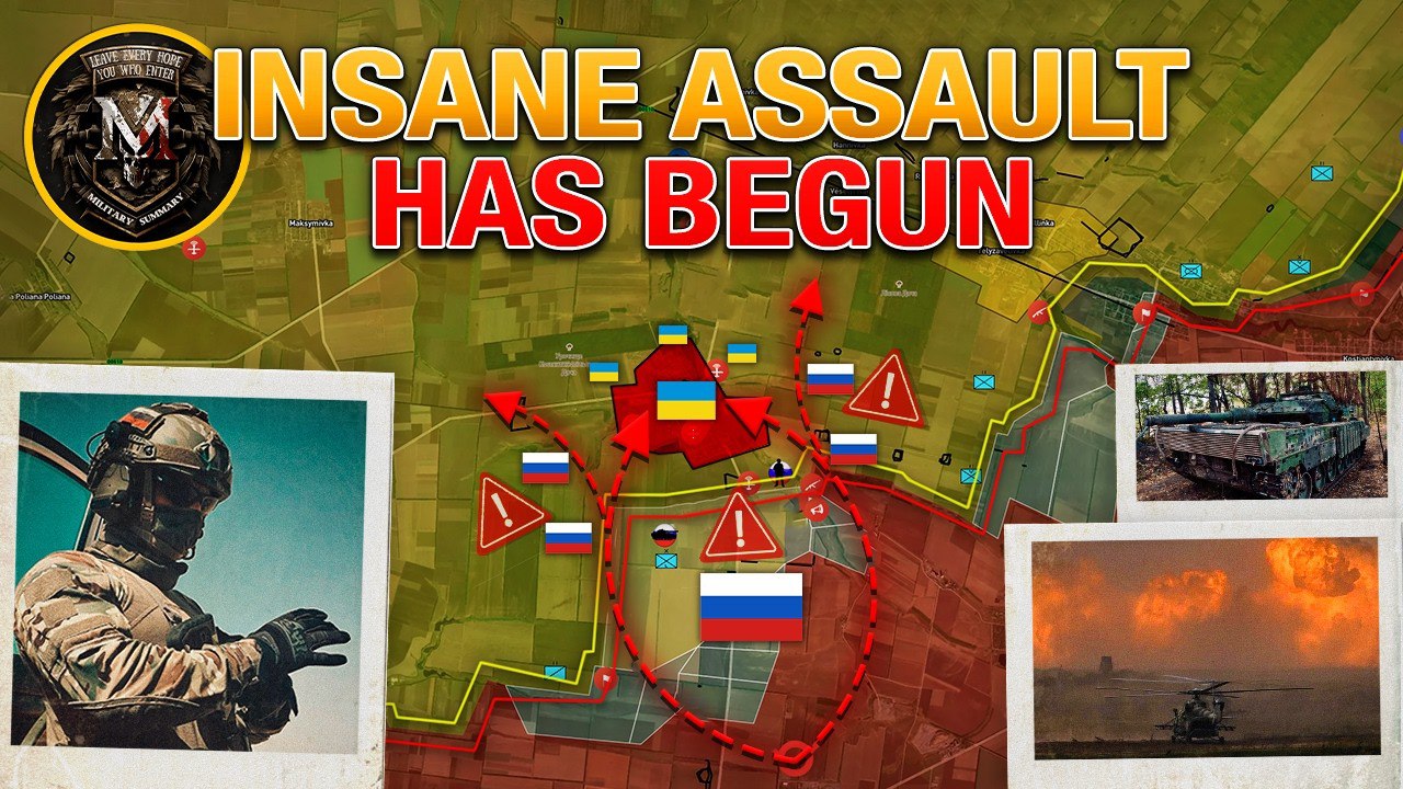Harvest Time Russians Launched A Crazy Offensive Kursk – Final Attack Military Summary 2024.10.25