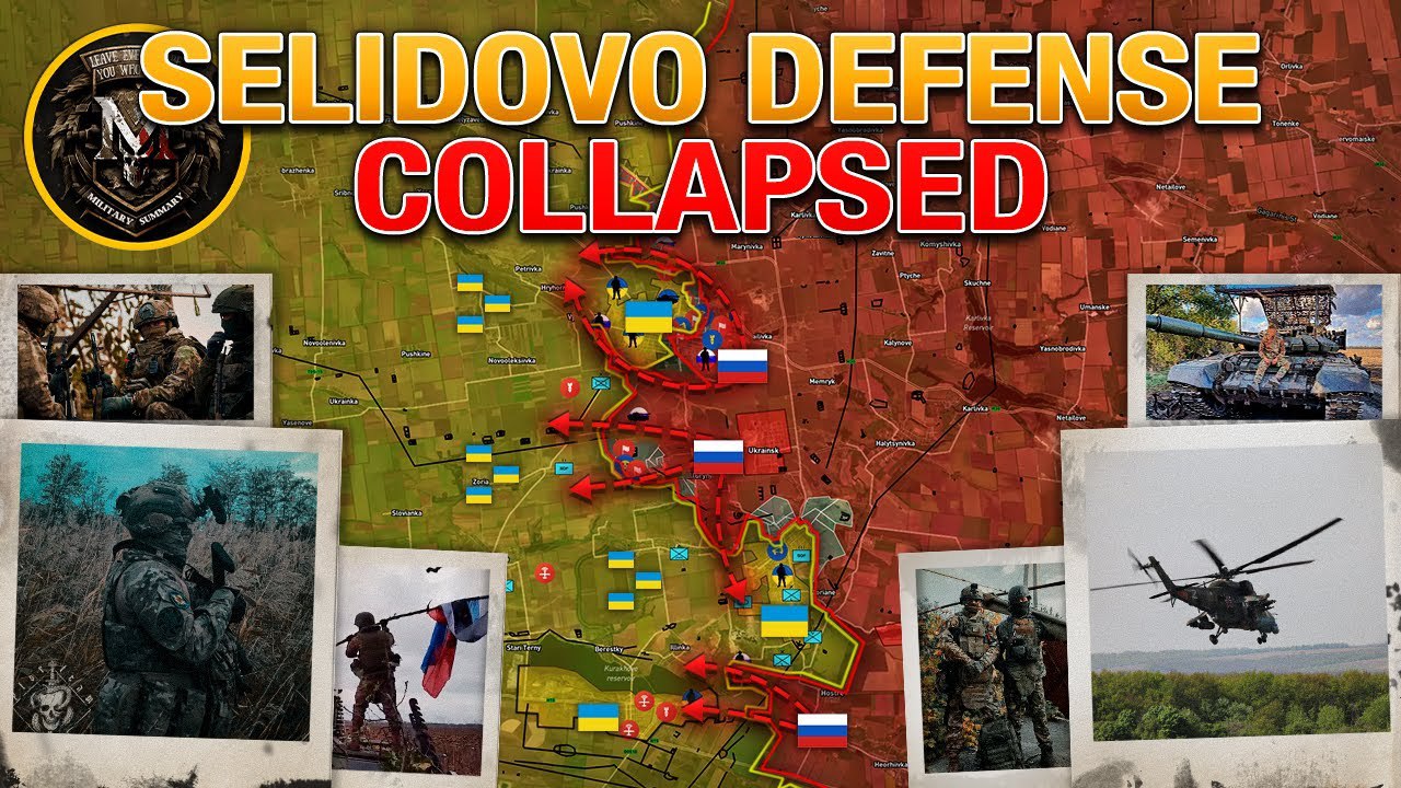 Harvest Time Selydove On The Brink Izmailivka And Serebrianka Have Fallen MS For 2024.10.23