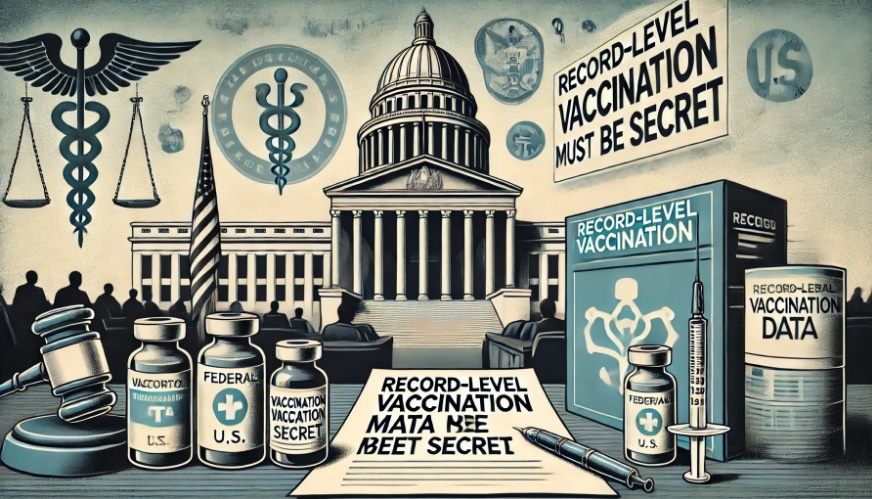 In the US, You Can Go to Jail for Disclosing Record-level Vaccination Data