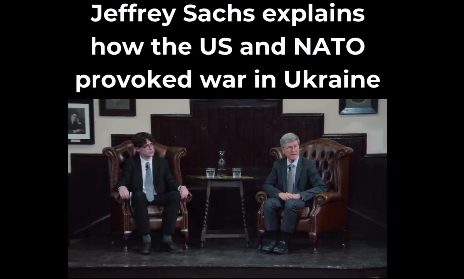 Elon Musk Posted a Video on his X Account about Jeffrey Sachs Explaining how the US and NATO Provoked the War in Ukraine