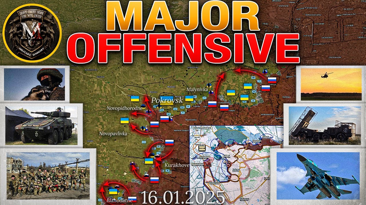 Cold War II A New Hundred Years’ War? The Defense Of Vremivka Has Collapsed MS For 16.01.2025