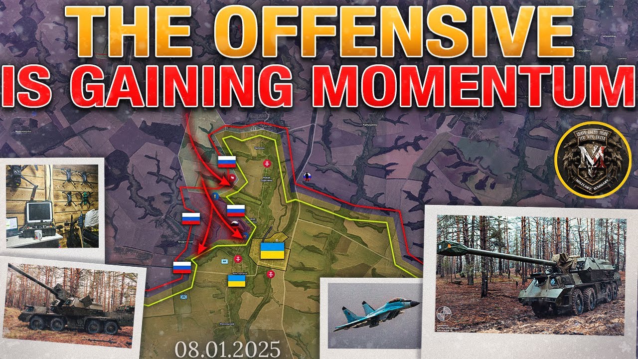 Cold War II H-32 Cut Off The Russians Are Storming Sudzha And Siversk Military Summary 2025.01.08