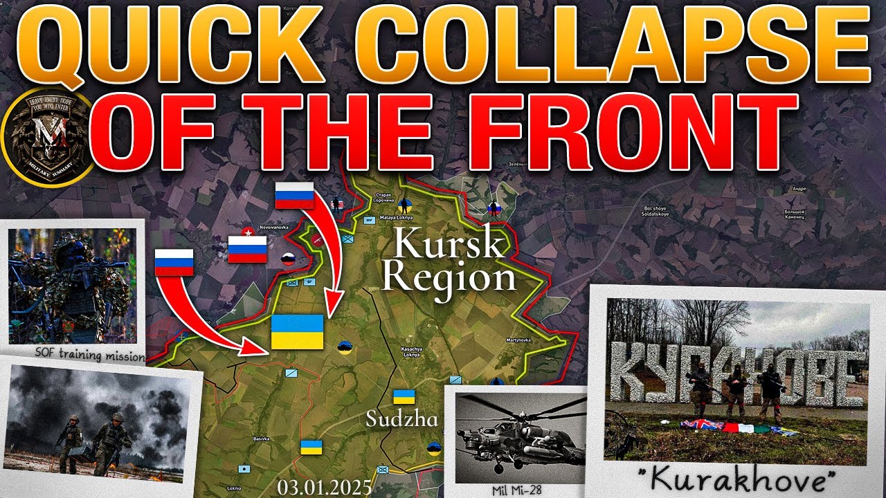 Cold War II West Assesses Frontline Collapse Russians Outflank Pokrovsk Military Summary 2025.1.3