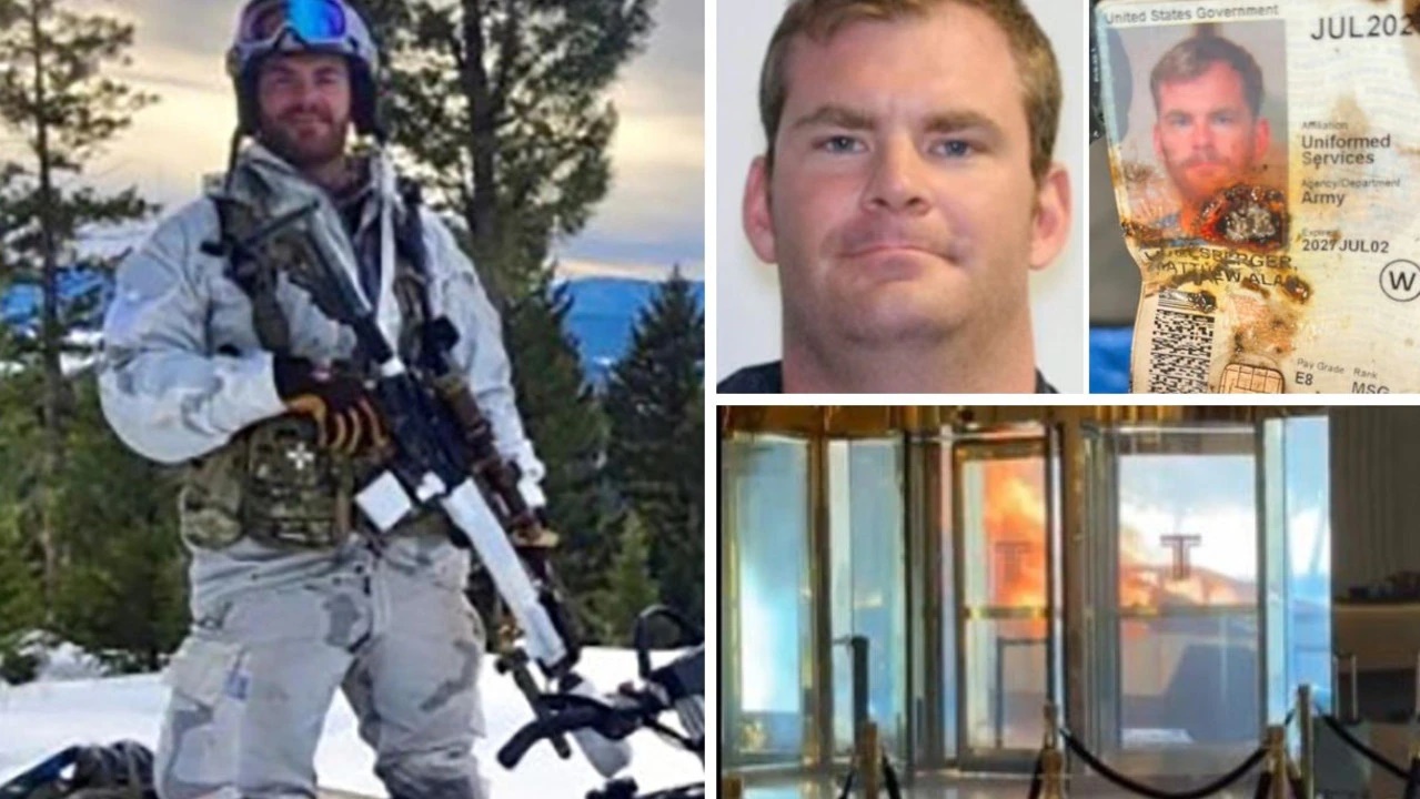 Matthew Leavelsberger, 37, Who is Believed to be the Driver of the Cybertruck that Exploded in Las Vegas, is Listed on Linked In as a Chief Operating Officer and Former Chief of Intelligence for Special Forces