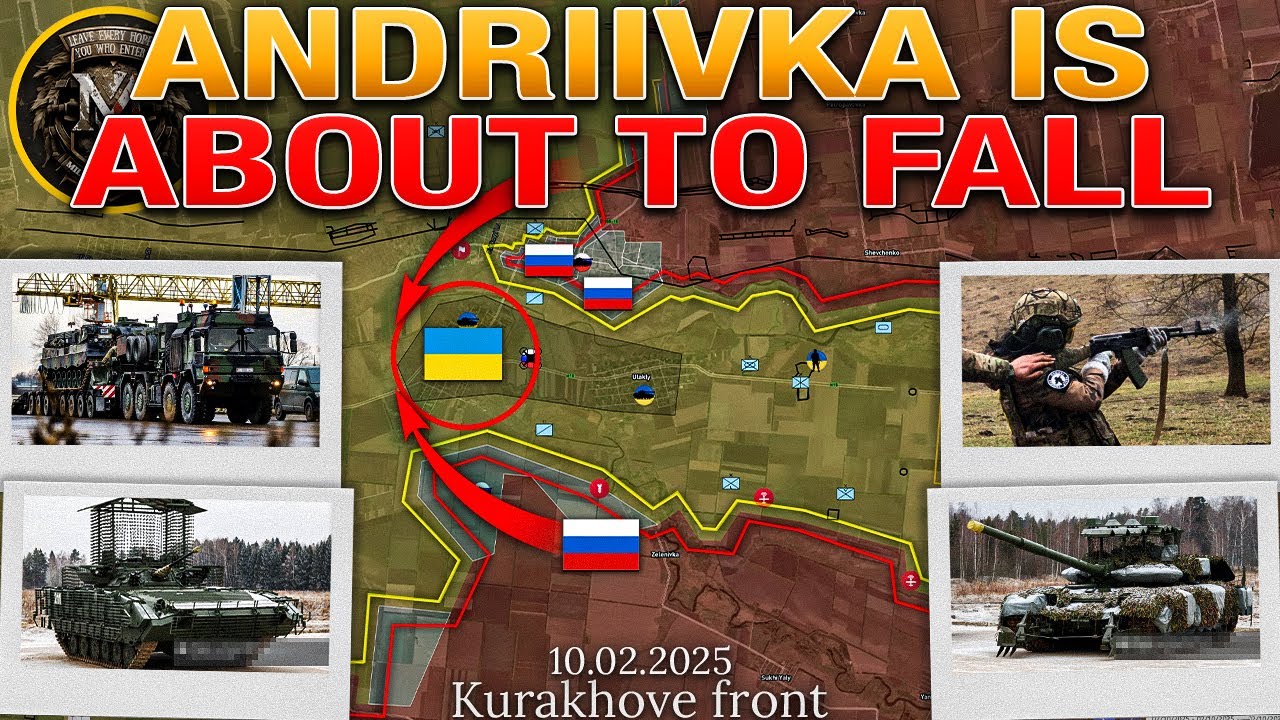 Cold War II Russians Crossed The Loknya River New Anti-Drone Defense Military Summary 10.02.2025