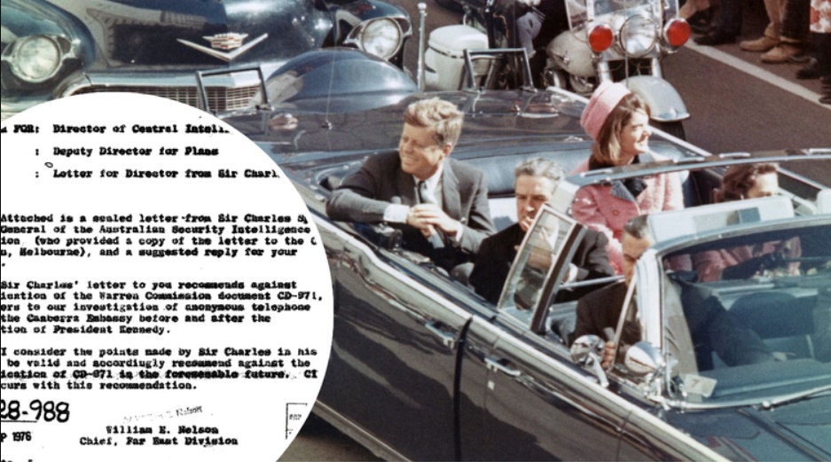 Files Reveal Australia, Specifically Its Intelligence Service ASIO, Requested US Not Declassify the Warren Commission Document CD-971
