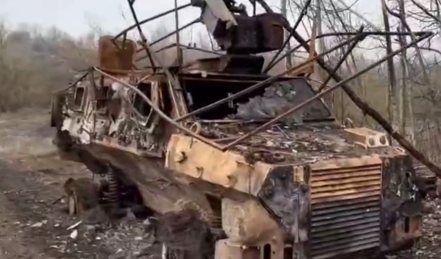 More .5 Australian Bushmasters Destroyed in Kursk by the Advancing Russian Army!