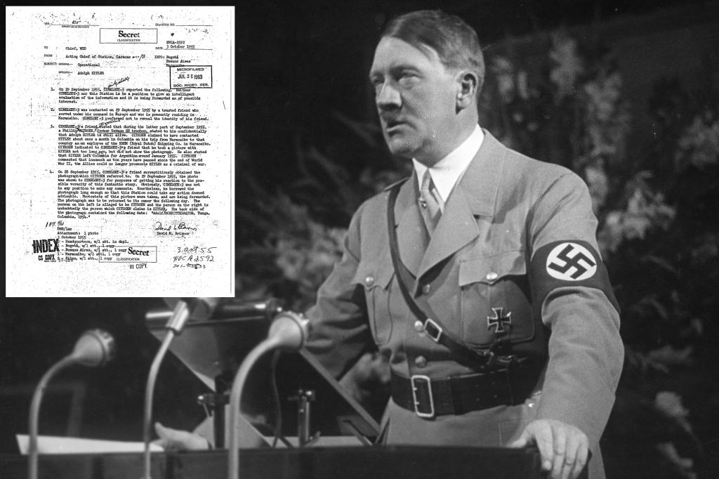 CIA Files Reveal Search for Hitler in South America 10 Years After His Suicide as Argentina Prepares to Release Classified Docs on Nazi Fugitives