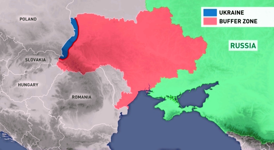 Dmitry Medvedev Showed How, in His Opinion, a Buffer Zone between Russia and Ukraine should Look Like