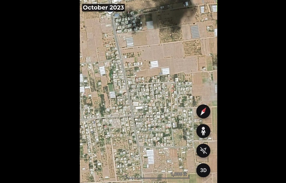 Scorched Earth: Google Updates Gaza Map, Showing All-embracing Destruction Over the Besieged Enclave