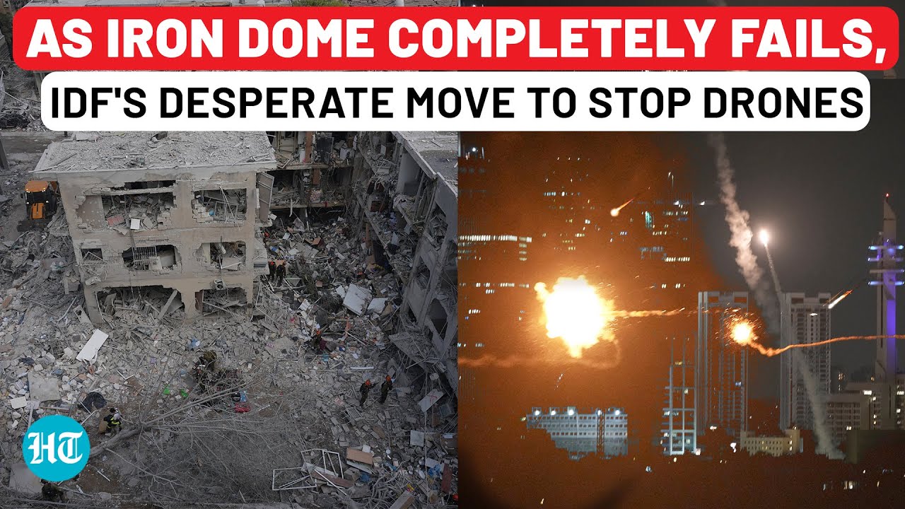 After Iron Dome Completely Fails, Israel Army’s Desperate Move To Stop Iran Drones Amid Huge Damage