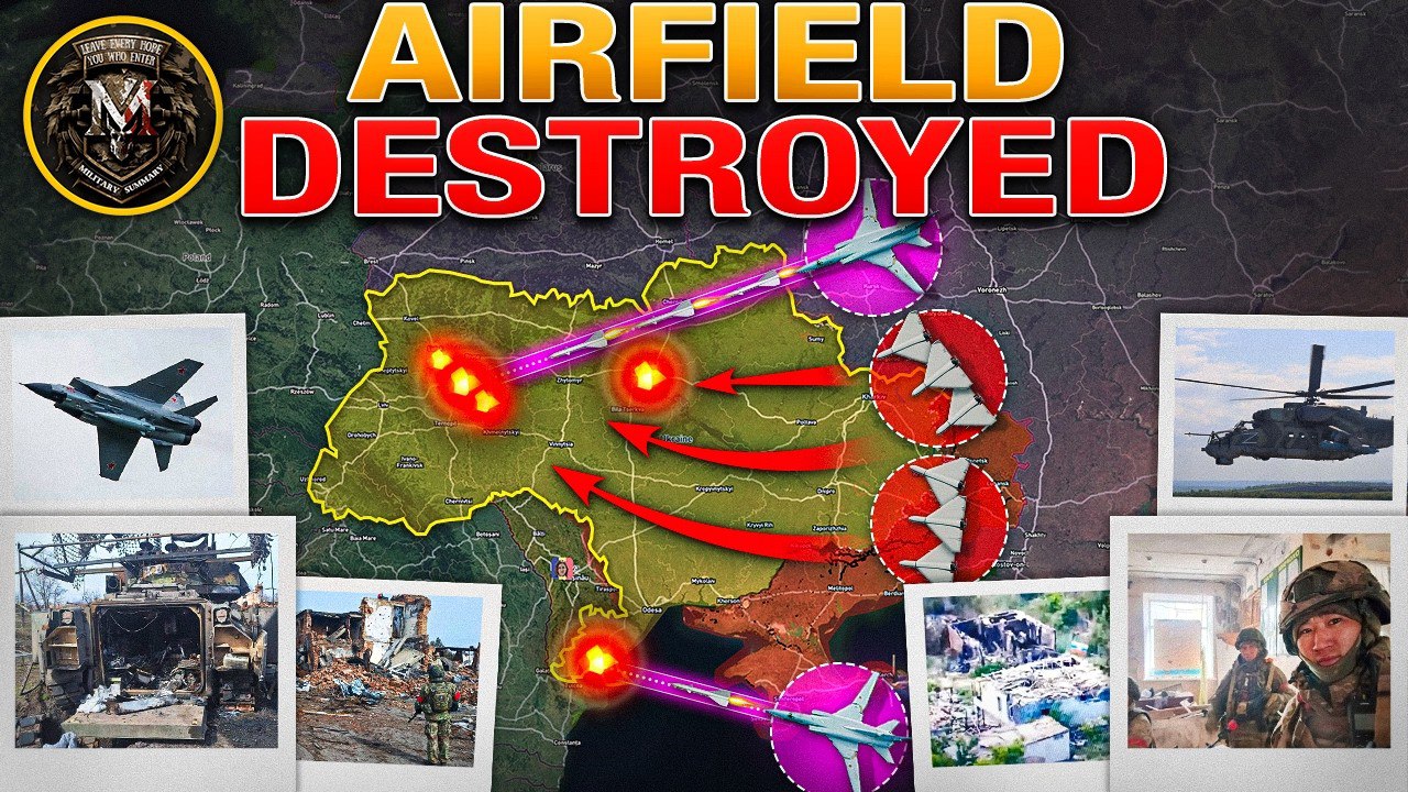 Doomsday Strike on Dubno Airfield Second Wave of Offensive Prepares Military Summary For 2025.06.09