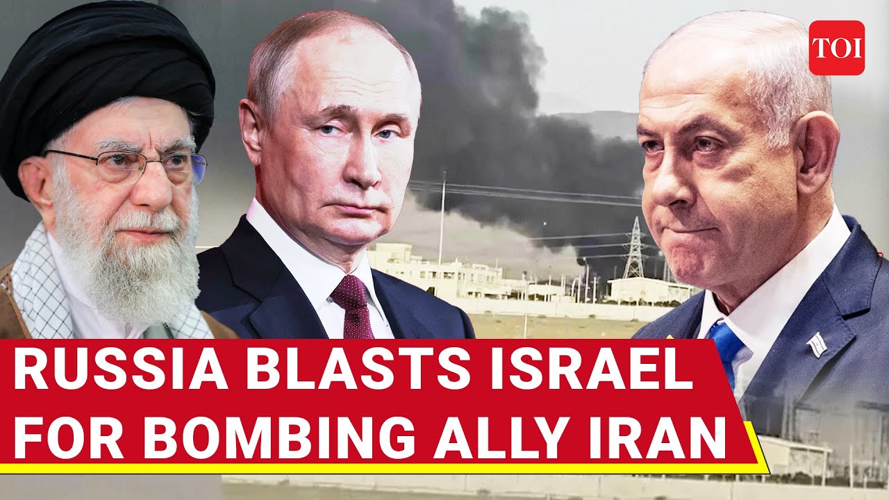 Putin BLASTS Israel For ‘Aggression’ Against Ally Iran; Russia Says ‘Israel Violated