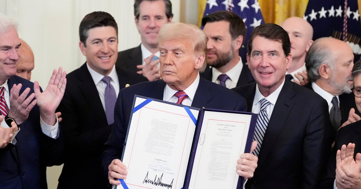 Trump Signs Landmark GENIUS Act, Hailing “Exciting New Frontier” for Crypto
