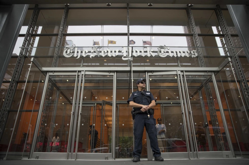 Federal Judge Tosses Trump’s B Defamation Lawsuit Against New York Times