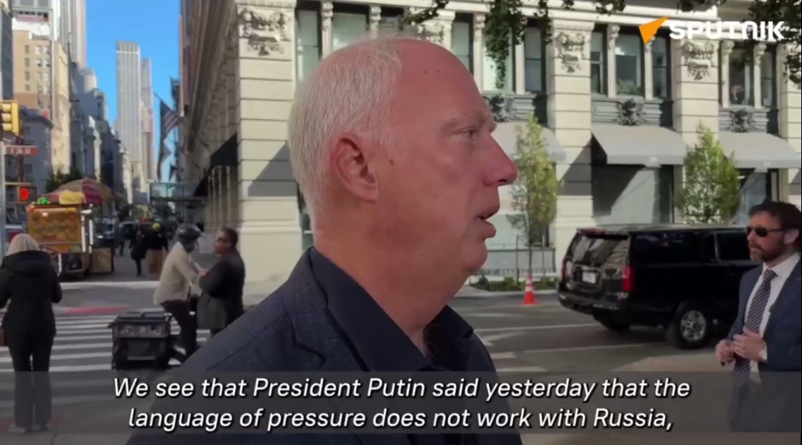 The language of Pressure doesn’t Work with Russia, Cooperation is only Possible when our National Interests are Treated with Respect — Russia’s Special Envoy Dmitriev on US Sanctions