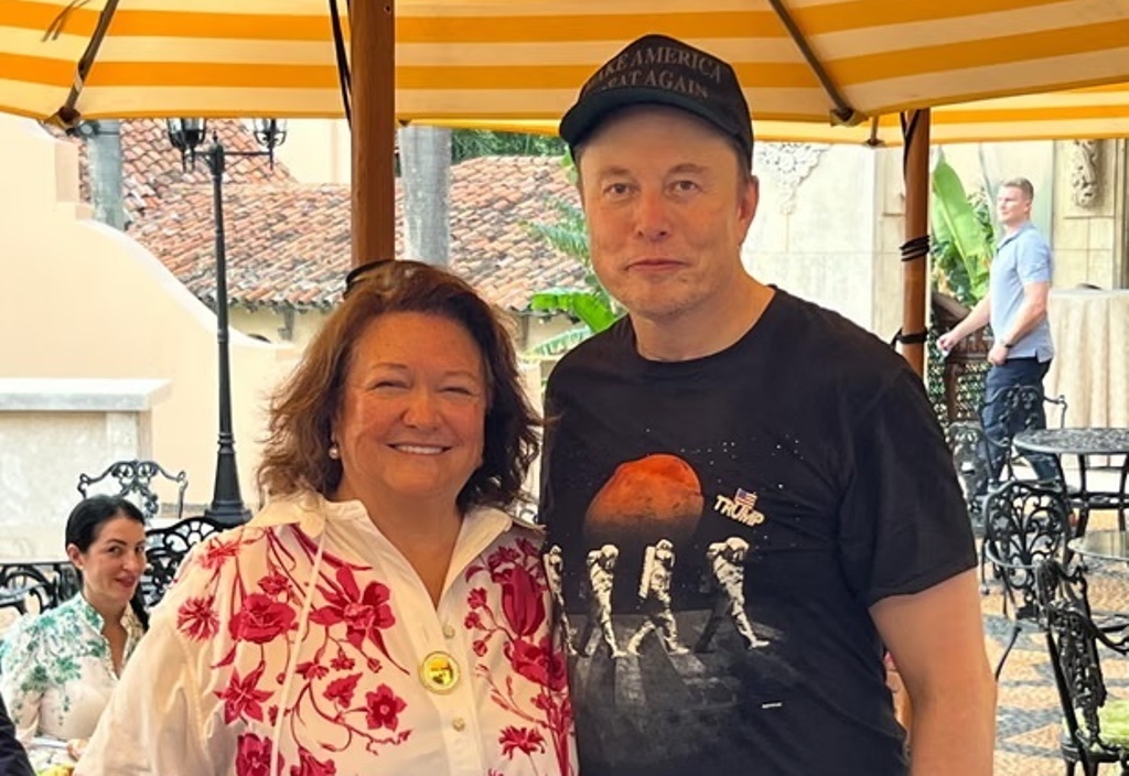 Gina Rinehart’s Estimated A0m Profit from SpaceX IPO Wiped out as Stock Price Dips