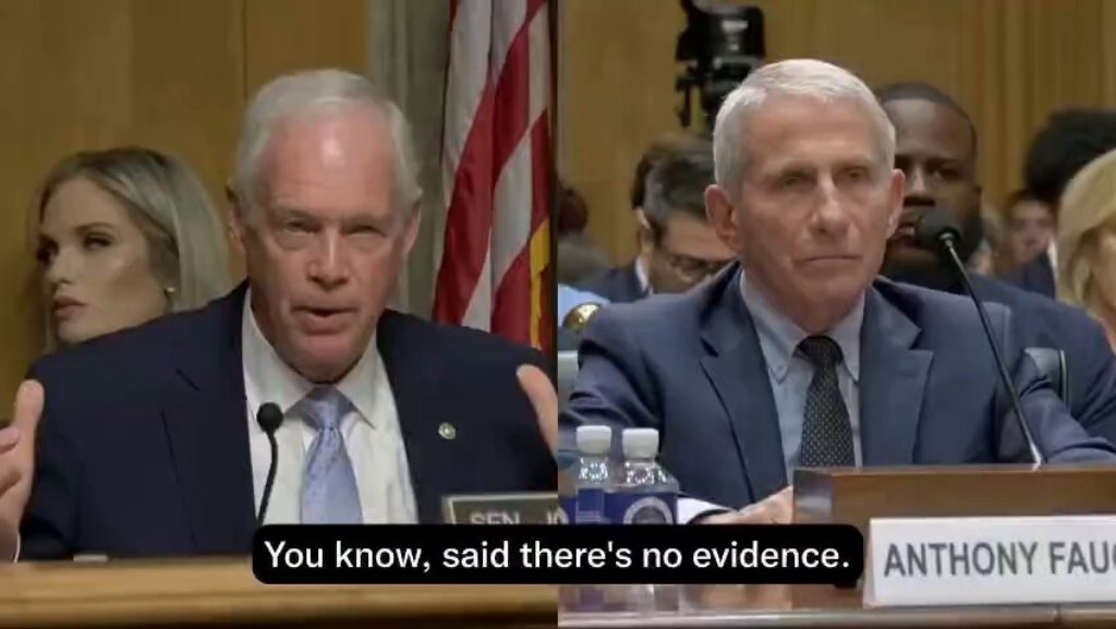 Sen. Johnson Blames Fauci for Preventing Treatment of Covid Patients with Highly Effective Ivermectin and Hydroxychloroquine because Allowing their use would have Prevented the Emergency use of the Experimental Covid Shots and the Money for Big Pharma. Fauci didn’t Reply