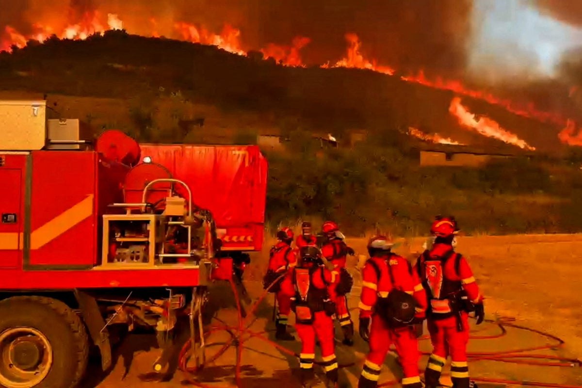 Spain’s Wildfires Continue to Blaze as Threat of New Heatwave Looms