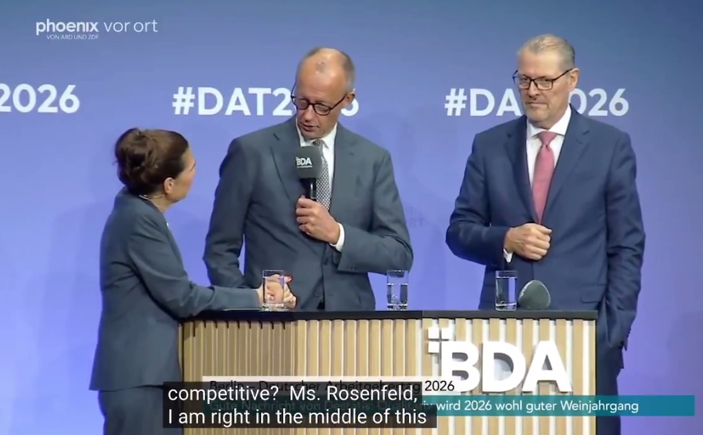 German Chancellor Merz Realises that his Support for Zelensky is his Downfall